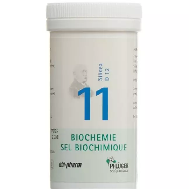 Pflueger Schussler Nr. 11 Silicea в таблетках, D 12 100г Pflueger Schussler Nr. 11 Silicea в таблетках, D 12 100г