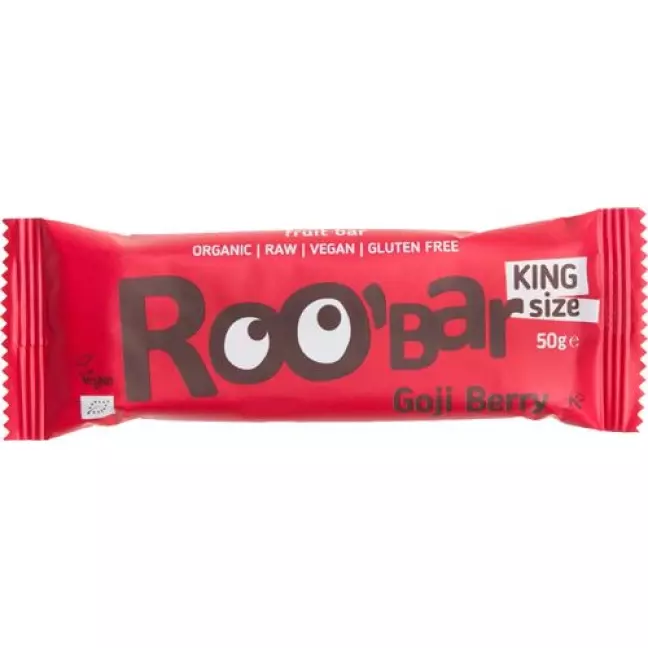 Roobar Rohkostriegel Goji Beere 16x 50г Roobar Rohkostriegel Goji Beere 16x 50г