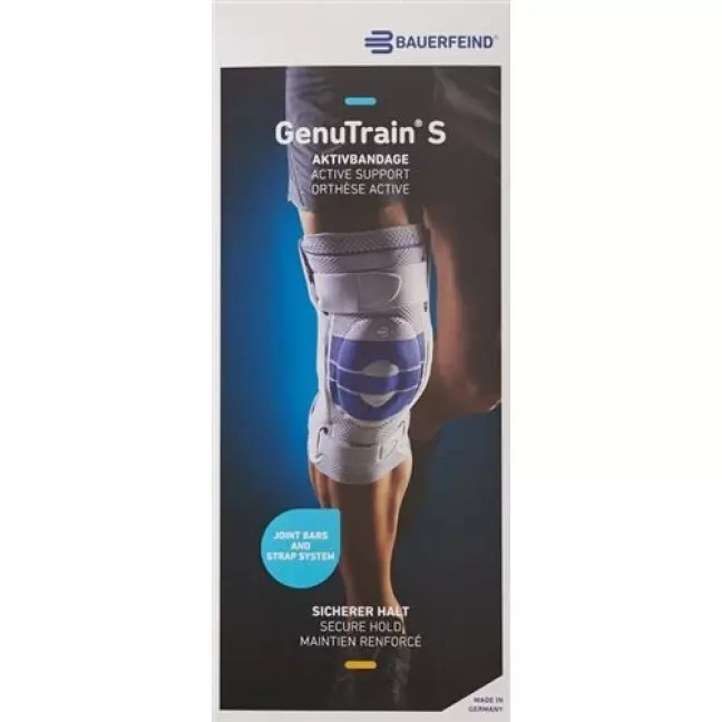 GenuTrain S активная повязка Knie размер Links 4 Titan