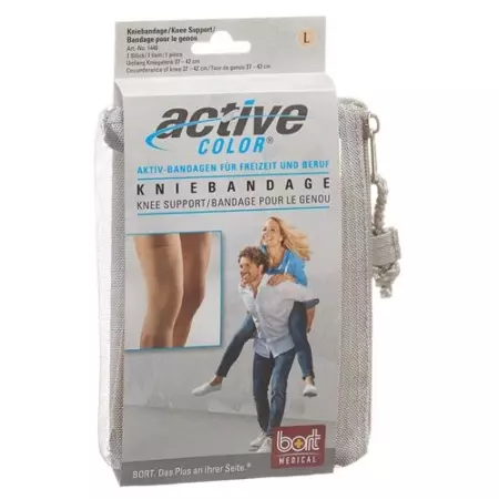 Bort Aktive Color Kniebandage размер XL +42см Hautfarbe Bort Aktive Color Kniebandage размер XL +42см Hautfarbe
