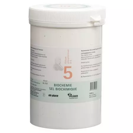 Pflueger Schussler Nr. 5 Kal Phos в таблетках, D 6 1000г Pflueger Schussler Nr. 5 Kal Phos в таблетках, D 6 1000г