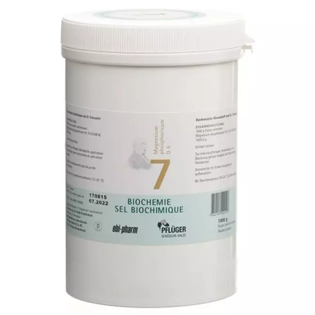 Pflueger Schussler Nr. 7 Magn Phos порошок D 6 1кг Pflueger Schussler Nr. 7 Magn Phos порошок D 6 1кг