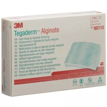 3M Tegaderm Alginate компресс 5x5см 10 штук 3M Tegaderm Alginate компресс 5x5см 10 штук