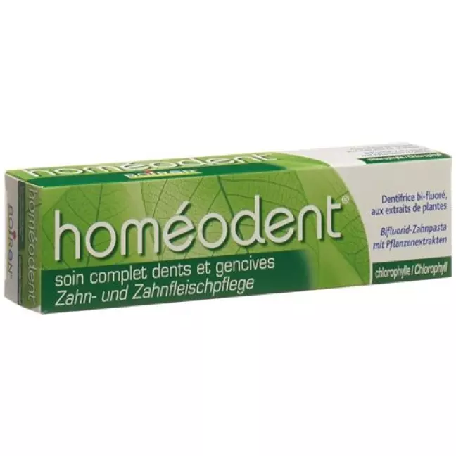 Homeodent Komplette Zahn- und Zahnfleischpflege Chlorophyll 75мл Homeodent Komplette Zahn- und Zahnfleischpflege Chlorophyll 75мл