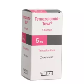 TEMOZOLOMID TEVA KAPS 5MG