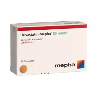 Флувастатин Мефа Ретард 80 мг 28 депо таблеток