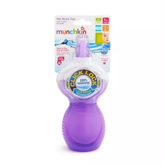 MUNCHKIN TRINKHALM FLASCHE 296