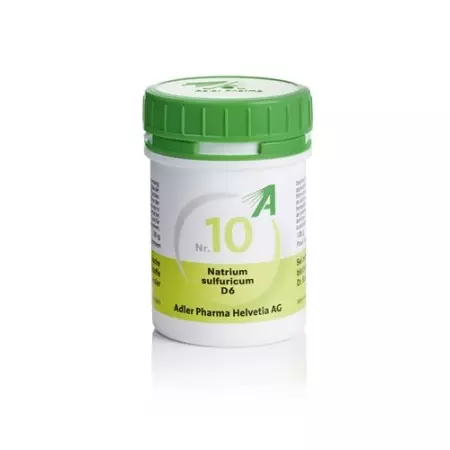 Adl Schussler Nr. 10 Natr Sulf в таблетках, D 6 доза 100г Adl Schussler Nr. 10 Natr Sulf в таблетках, D 6 доза 100г