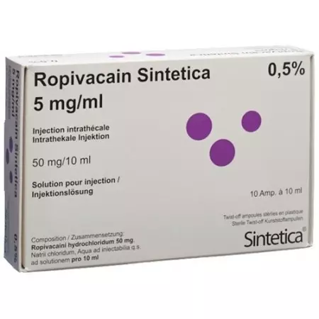 ROPIVACAIN SINTETICA 5 MG/ML