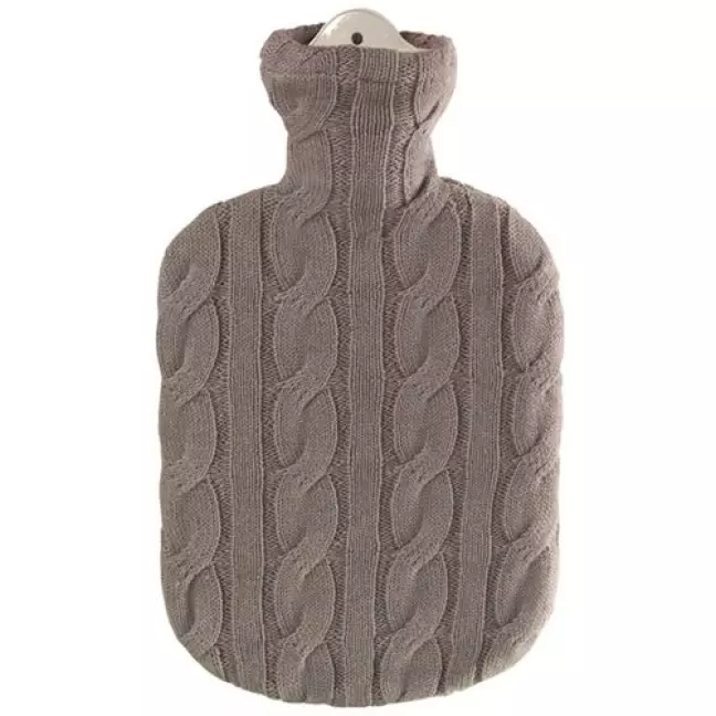 Saenger грелка 2л Strickbezug Zopf Dunkelbe Saenger грелка 2л Strickbezug Zopf Dunkelbe
