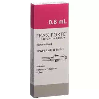 Fraxiforte 0.8 ml 2 Fertigspritzen