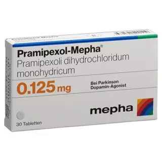 Прамипексол Мефа 0,125 мг 30 таблеток