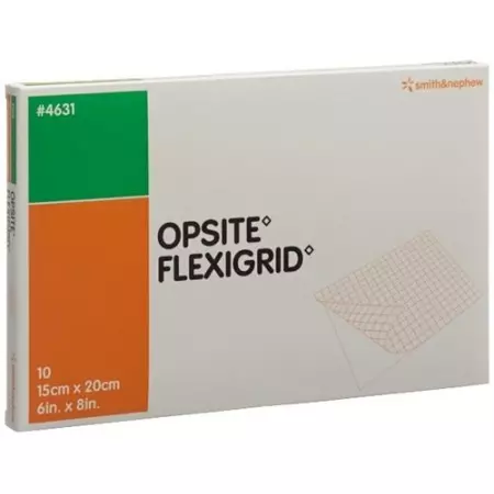Opsite Flexigrid Folienverband 15x20см 10 пакетиков Opsite Flexigrid Folienverband 15x20см 10 пакетиков