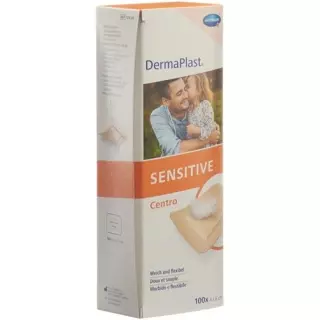 Dermaplast Sensitive Centro Strip 4x6см Hf 100 штук