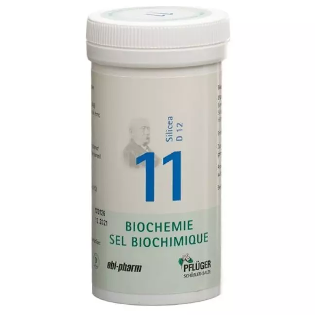 Pflueger Schussler Nr. 11 Silicea в таблетках, D 12 100г Pflueger Schussler Nr. 11 Silicea в таблетках, D 12 100г