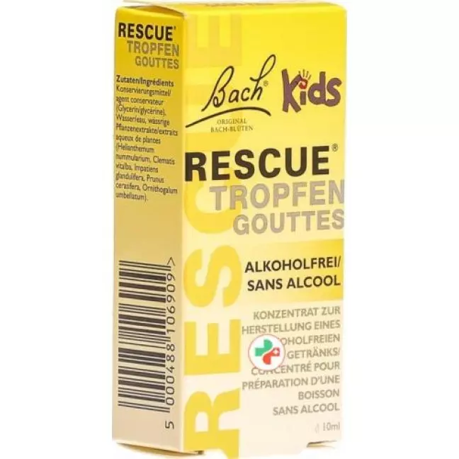 Bachbluten Rescue Kids 10мл Bachbluten Rescue Kids 10мл