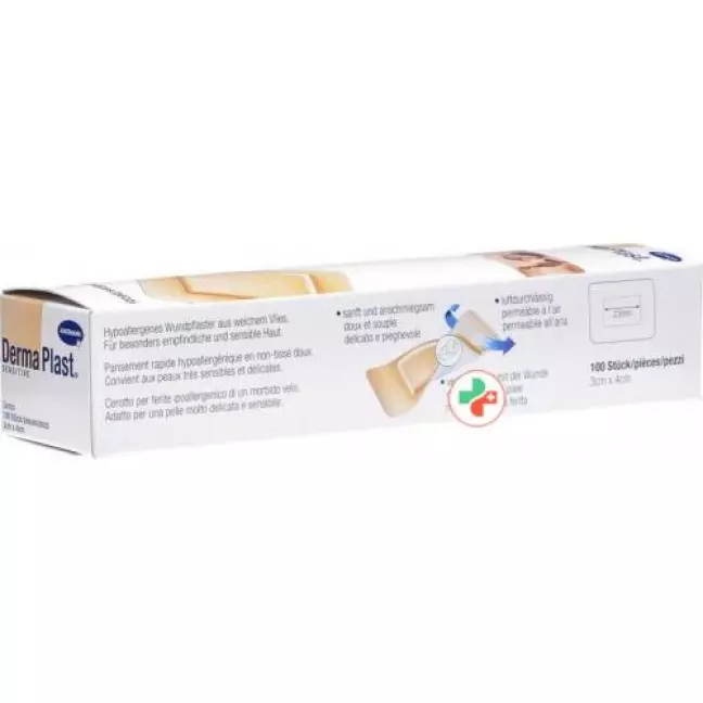 Dermaplast Sensitive Centro Strip 3x4см Hf 100 штук Dermaplast Sensitive Centro Strip 3x4см Hf 100 штук