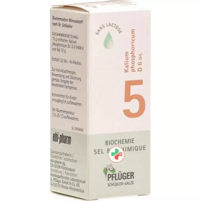 Pflueger Schussler Nr. 5 Kal Phos капли D 6 30мл Pflueger Schussler Nr. 5 Kal Phos капли D 6 30мл
