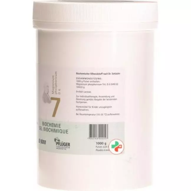 Pflueger Schussler Nr. 7 Magn Phos порошок D 6 1кг Pflueger Schussler Nr. 7 Magn Phos порошок D 6 1кг