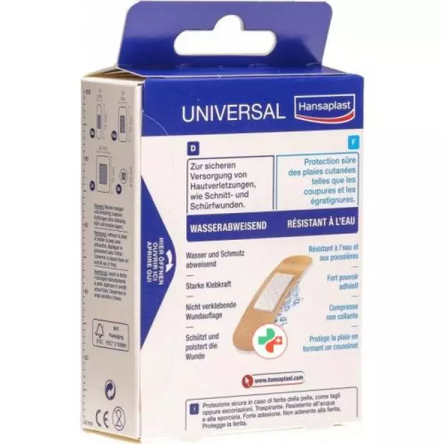Hansaplast Universal Strips 40 штук Hansaplast Universal Strips 40 штук