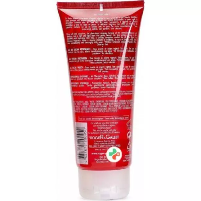 Roger Gallet гель Douche Fraicheur Vivifiant jean Marie Farina гель для душа 200мл Roger Gallet гель Douche Fraicheur Vivifiant jean Marie Farina гель для душа 200мл