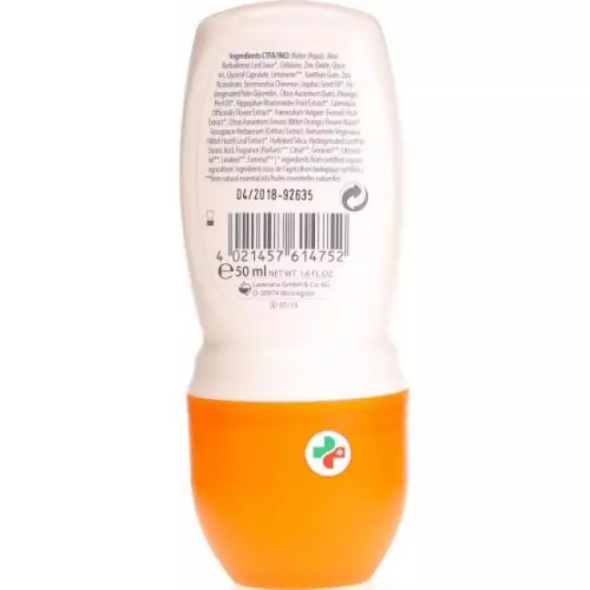 Lavera 24h Deo Roll On Bio-orange&sanddorn 50мл Lavera 24h Deo Roll On Bio-orange&sanddorn 50мл