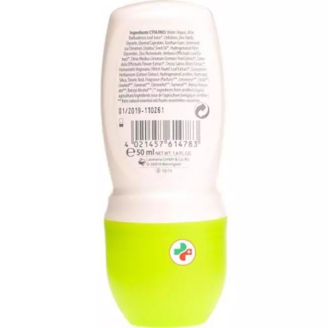 Lavera 24h Deo Roll On Bio-limone&verveine 50мл Lavera 24h Deo Roll On Bio-limone&verveine 50мл