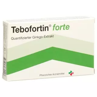 Тебофортин Форте 80 мг 30 таблеток покрытых оболочкой