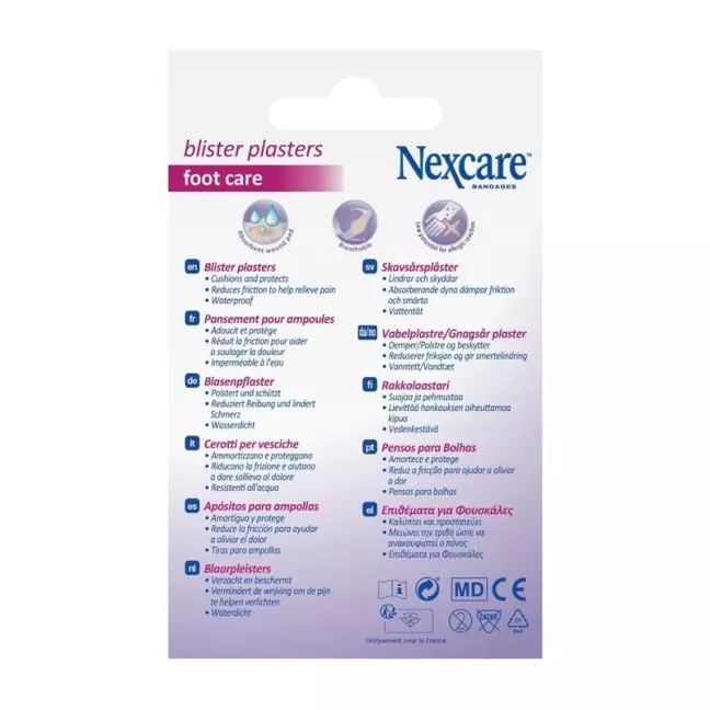 Блистерные пластыри 3M Nexcare 2 размера в ассортименте 6 шт.