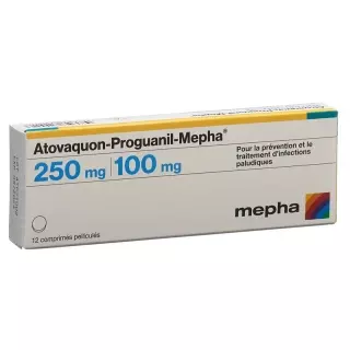 ATOVAQUON PROGUANIL Mepha Filmtable 250/100
