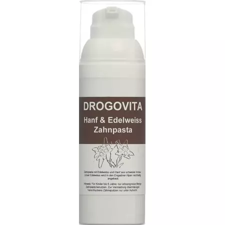 DROGOVITA Hanf und Edelweiss Zahnpasta