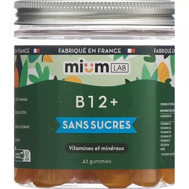 MIUMLAB Gummies B12+ MIUMLAB Gummies B12+