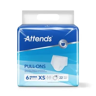 ATTENDS Pull Ons 6 XS