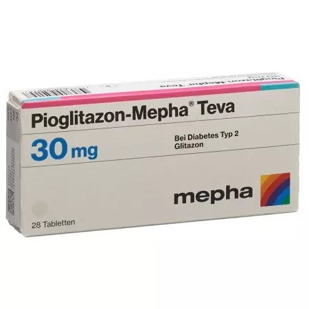 ПИОГЛИТАЗОН Мефа Тева табл. 30 мг