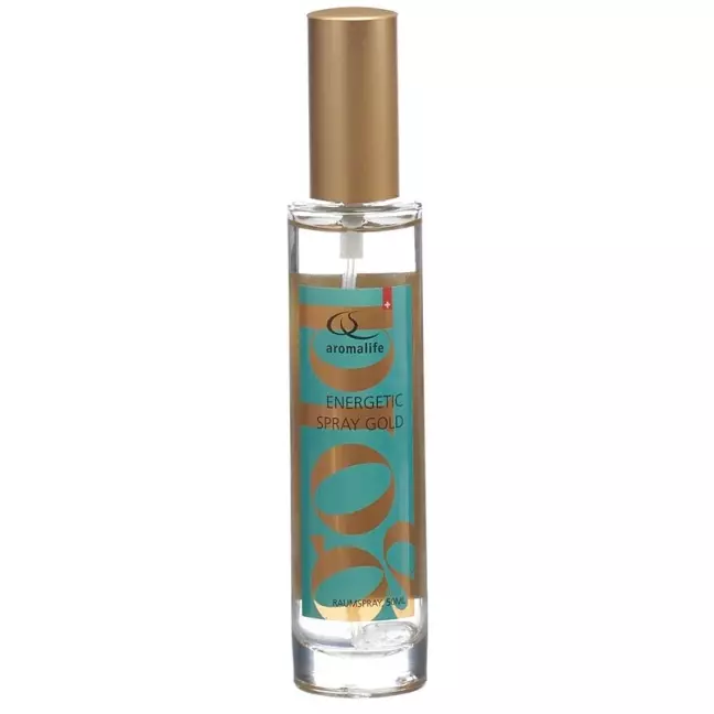 AROMALIFE Energetic Spray Gold m Bergkrist