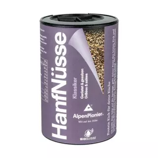 ALPENPIONIER HanfNüsse gerös&gesal BioSuisse