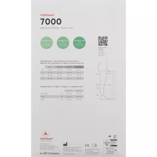 Venosan 7002 A-gh Kkl2 L Lang Gesch Hr Bla 1 Paar
