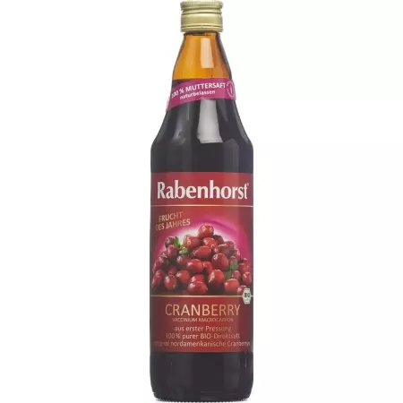 Rabenhorst Cranberry Muttersaft Bio Flasche 750ml