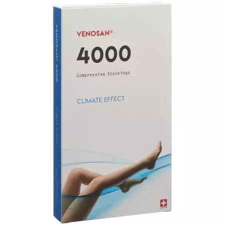 Venosan 4002 A-GH KKL2 M длинные закрытые черные мужские 1 пара