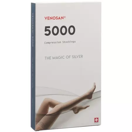VENOSAN 5001 A-DH KKL1 S короткие черные 1 пара