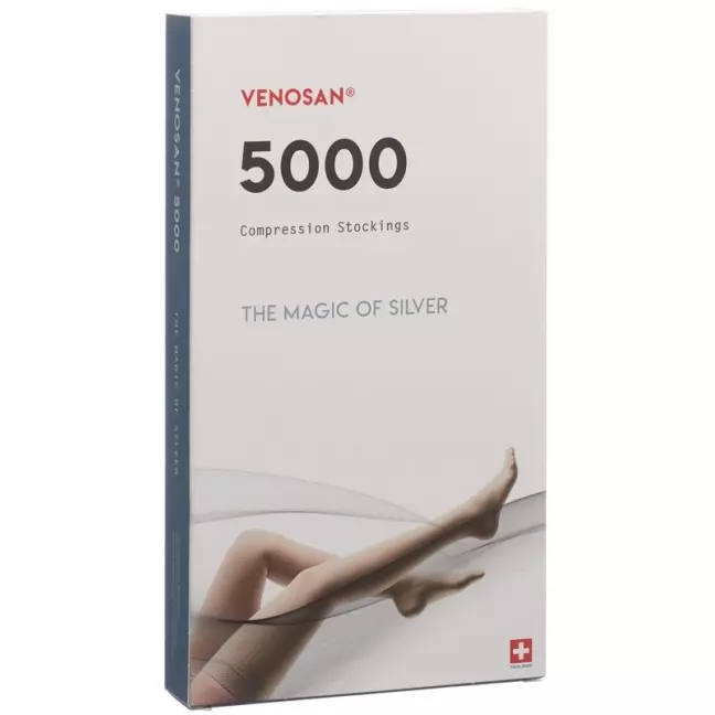 VENOSAN 5002 A-D KKL2 XL короткие открытые песочные 1 пара