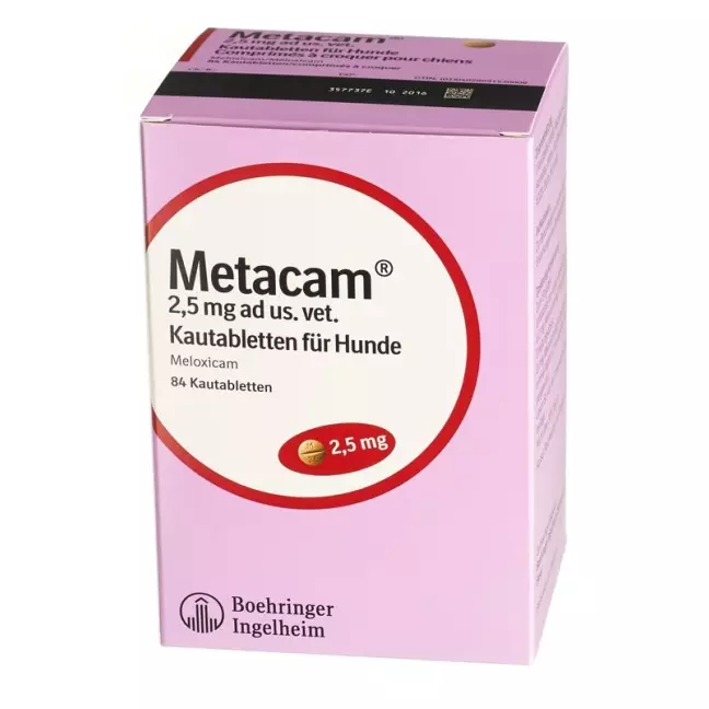 Жевательные таблетки Metacam для собак 2,5 мг, 84 шт. Жевательные таблетки Metacam для собак 2,5 мг, 84 шт.
