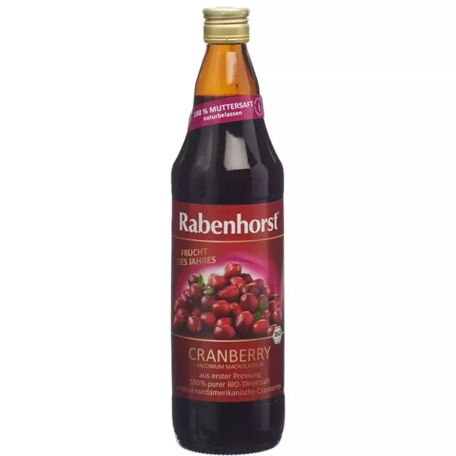 Rabenhorst Cranberry Muttersaft Bio Flasche 750ml